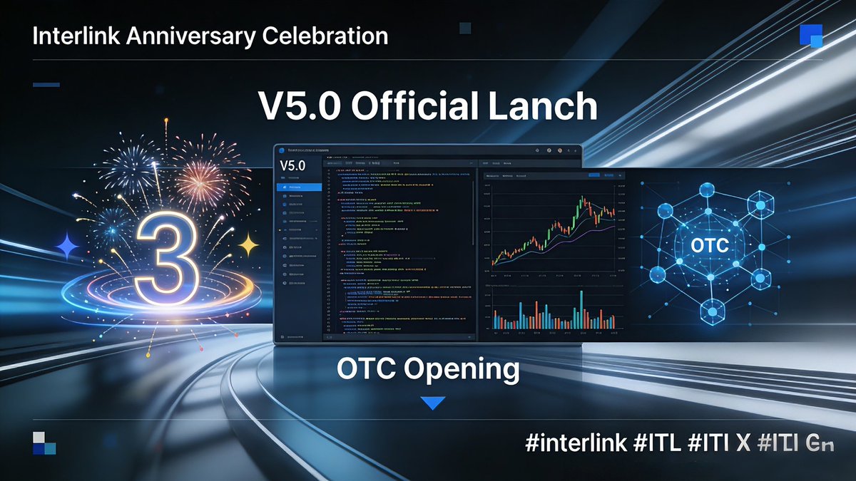 Fatema776663's tweet photo. Good News, March is coming 🔥

March is a monumental month for Interlink!
 
✅ Interlink Anniversary Celebration
✅ Official Launch of V5.0
✅ OTC Opening
 
A historic month full of milestones.
The future is loading.
 
#interlink #ITL #ITLX #ITLG https://t.co/JjjkOK5ISS