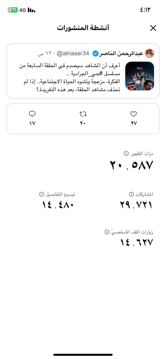 alnaser34's tweet photo. أتفهم ان الدراما مجرد أفكار، وروايات وقصص، تسرد بشكل سينمائي او مسلسلات، لكنها غالبا لاتشير لزمن معين وجغرافيا معينه، حتى لاتتحول فيما بعد إلى عمل وثائقي عن جنس وزمن ومكان..
سبق واشرت للحلقة السابعة من مسلسل #حي_الجرادية في أول أيام #رمضان لكنني عُدت وحذفت التغريدة، لطلب من أخ فاضل..
توقعت أن هذا الطلب، لاجراء تعديل على المشهد.!
حقيقة، قد، تقبل مثل هذه المشاهد عندما لاتشير لمجتمع معين، أو حقبة نزيهة او حتى معاصرة، فالدراما وعي وإهتمام مطلق بالمجتمع لا بتشويه مظهره، إضافة، لتسويق ما نحنُ عليه من انفتاح ثقافي ومجتمعي يليق بنا وبتاريخنا..
لن أقول، أن من الظروري أن تبقينا الدراما والسينما مجتمعًا ملائكيًا، لكنها في نفس الوقت، لا ترسخ الأفكار الشاذة الغير مقبولة، وتسقطها وتقبح المجتمع والمرأة..

السؤال الذي أريد طرحه..
من يراقب النصوص ويقرأها ويفسحها، قبل الإنتاج؟
@media_ksa | @FilmMOC | @Gmedia_SA