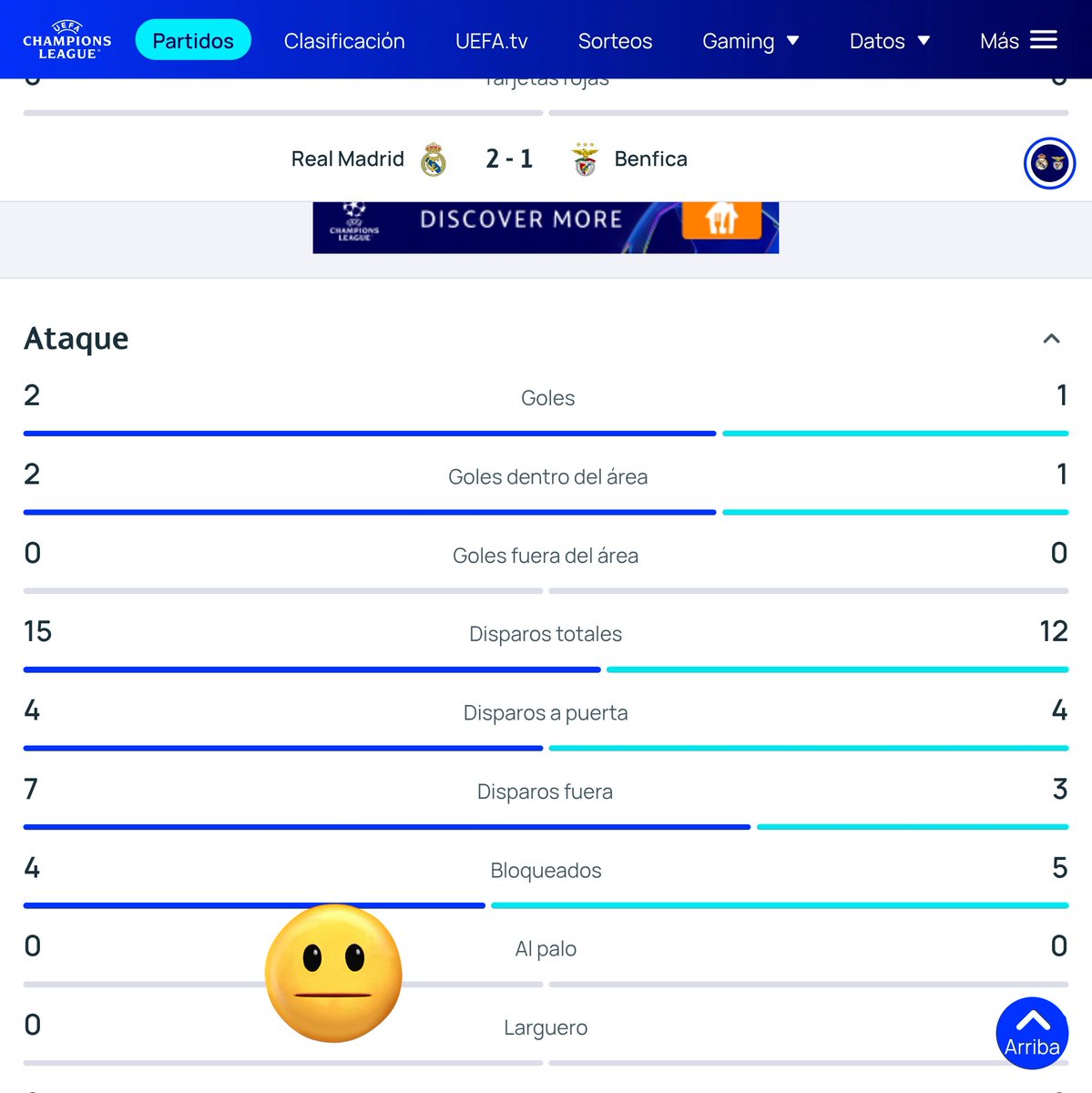 Mis__Apuestas's tweet photo. @ChampionsLeague Porque no cuenta como poste este tiro? O porque la página @ChampionsLeague @EuropaLeague no lo toma en cuenta? https://t.co/0bhqEnHSx8