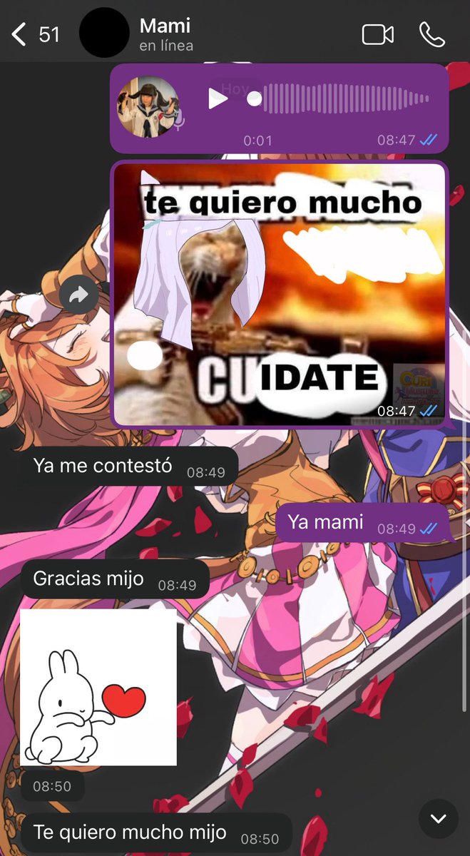 Quieran y cuiden a sus madres…