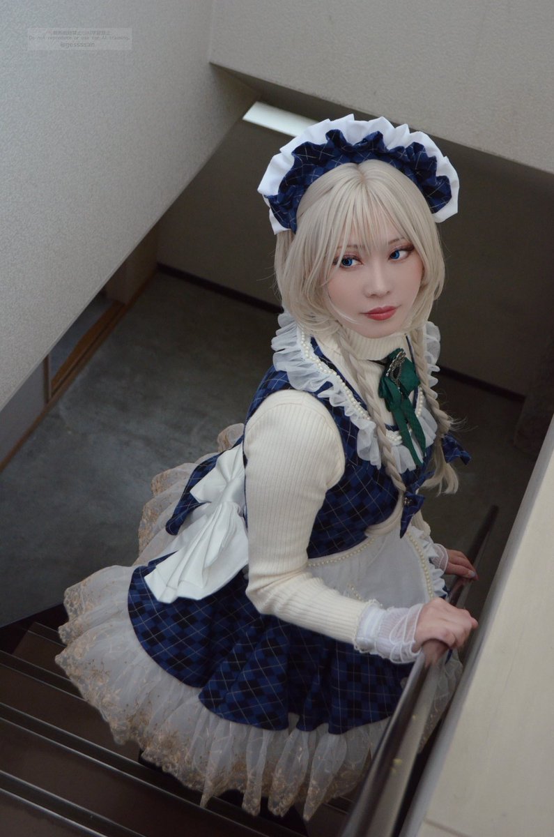 gessssan's tweet photo. 【cosplay】
東方project
十六夜咲夜

📸@nanae_cos 
studio @Glarastudio 

#げっコスプレ https://t.co/4RXxvTrQLR