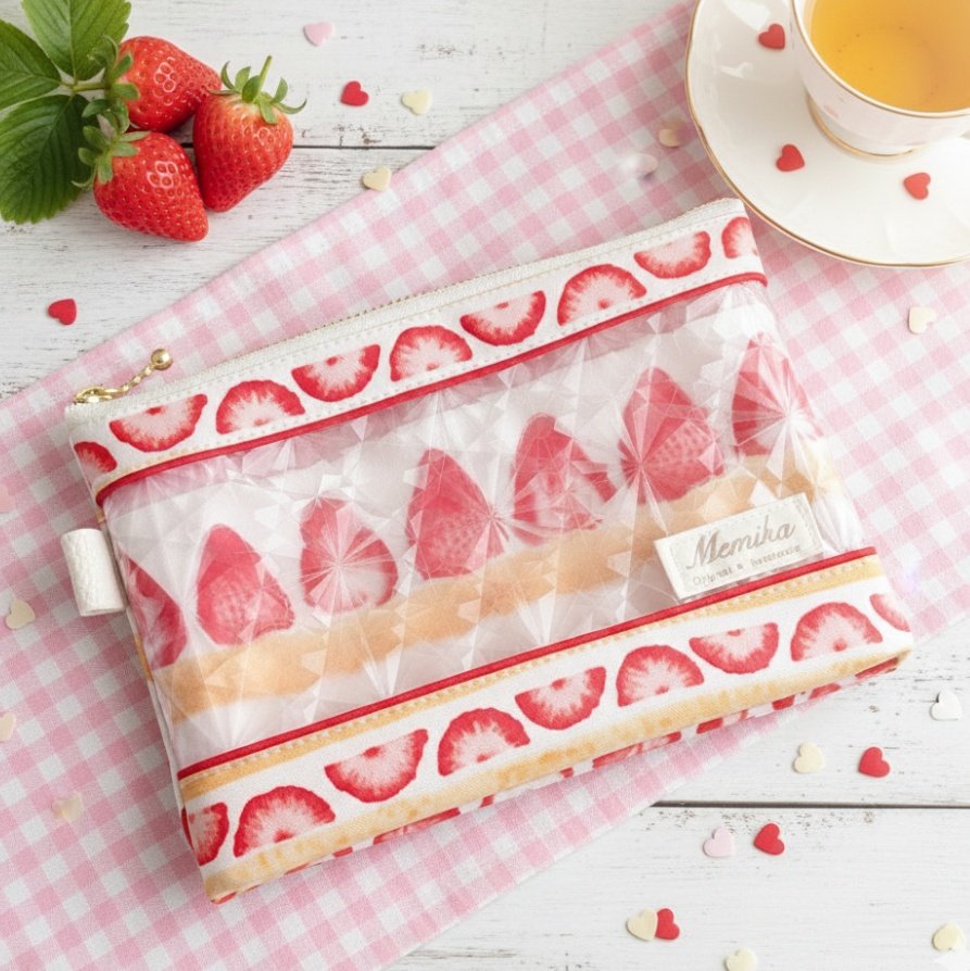 #きゅるるん成分供給中
 #365DIYtheme 

きゅるるんなクリアポーチです🌷.*