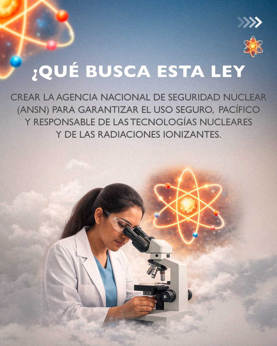 CamaraColombia's tweet photo. #EstáEnTrámite | 🇨🇴 Avanza la Ley Nuclear, que regula el uso seguro y pacífico de tecnologías nucleares, la cual está a dos debates en @SenadoGovCo para ser Ley de la República. 

Algunos autores de este proyecto @delmarpizarro, @HugoArchilaS, @DavidRacero y @Juan_EspinalR 👇🏼. https://t.co/8sgPTt5sc2
