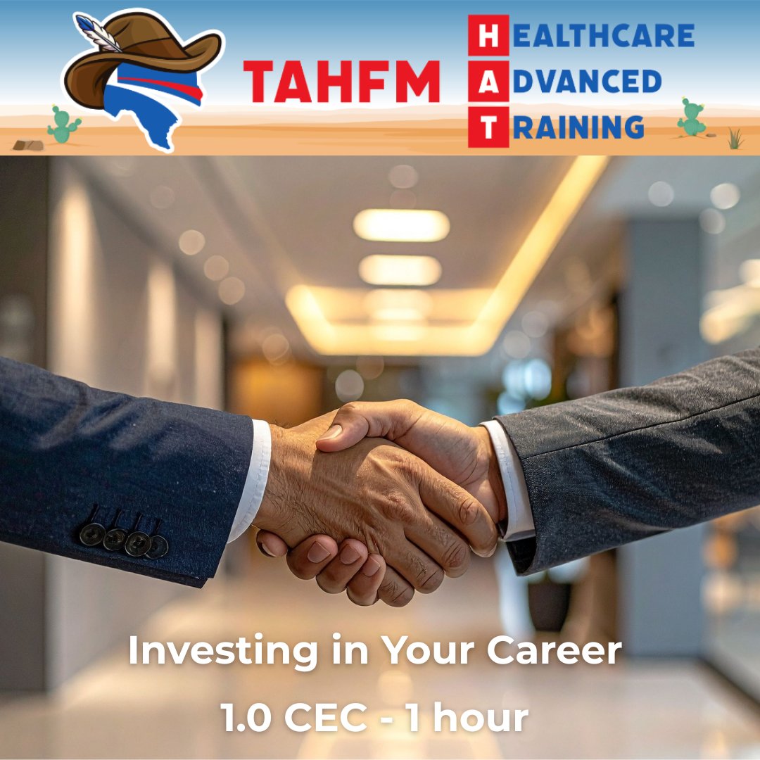Grow your leadership skills and earn CECs.

This on-demand presentation available for no cost to TAHFM members explores workforce development in healthcare facilities management: pathlms.com/tahfm/courses/… 

#tahfm #tahfmhat #ondemandlearning #continuingeducation #hfm