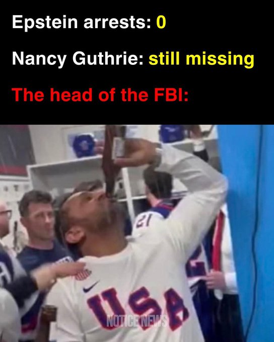 #DemsUnited #DV1 
Kash Patel testified under oath that Jeffrey Epstein hadn't trafficked any girls.  A lie.
What is Savannah Guthrie thinking when she sees this?