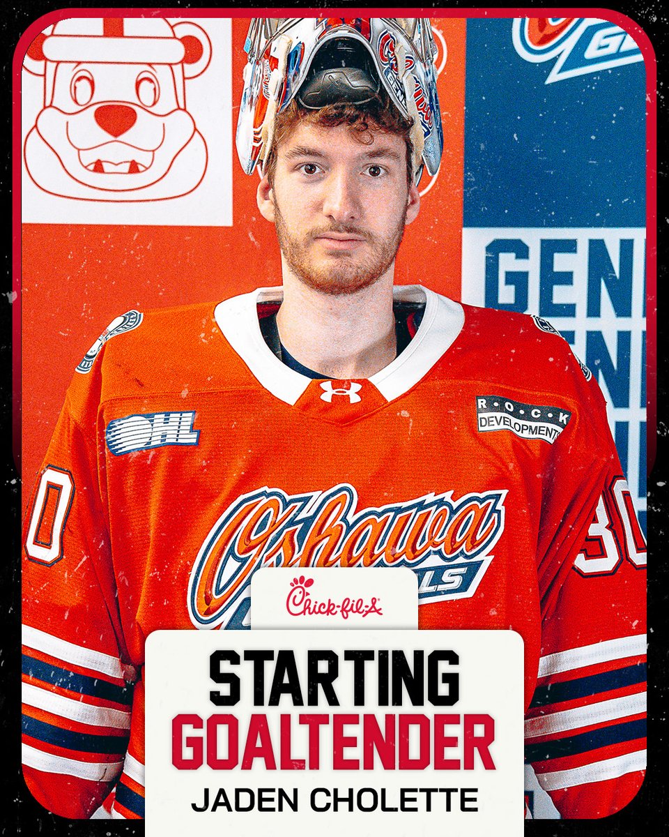 Oshawa_Generals's tweet photo. Give โem a Cho! ๐ช๐ฉ
#OSHvsOS | @ChickfilA https://t.co/UN4xtibxlZ
