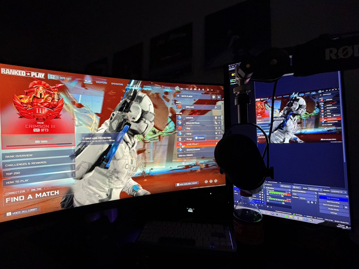 Aoki_Wrld's tweet photo. LIVE NOW 🔴

RUNNING SOME RANKED GRIND TO IRI 🧱

ROAD TO VERIFICATION ✅

https://t.co/at2hFYMfUB https://t.co/IYFwKSZnJ3