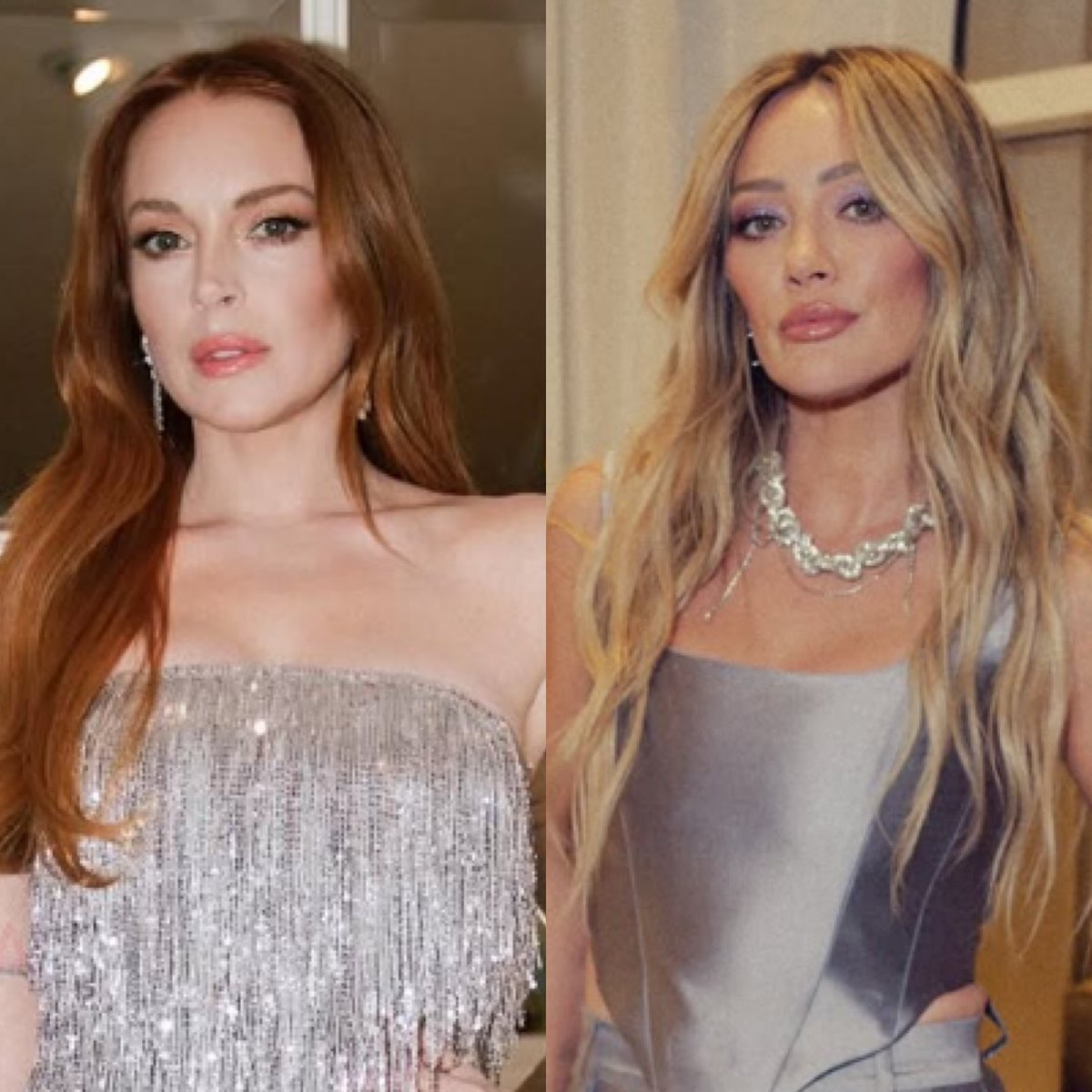need hollywood to immediately green light a death becomes her remake, starring hilary duff and lindsay lohan