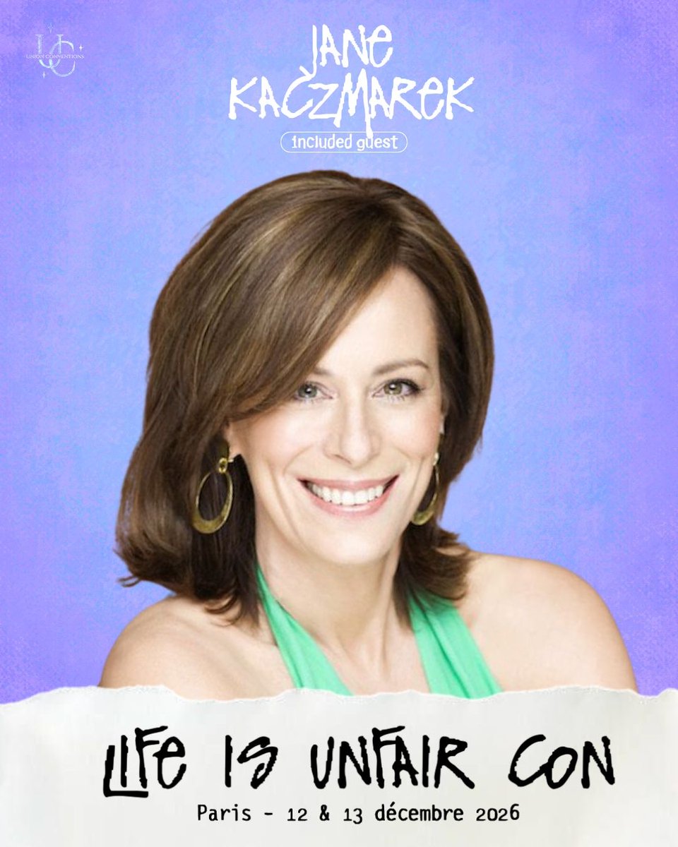 RosterCon's tweet photo. 📣 Nouveau / New guest
👤 Jane Kaczmarek
📌 Paris • #LIUC
📺 #MalcolmInTheMiddle
👉 https://t.co/clMNj5WSNv https://t.co/d9WoSml8R4