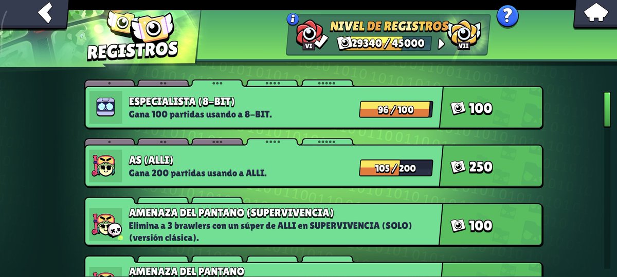 Ahora que las recompensas de maestría se consiguen con copas, eso deja oficialmente a los records, obsoletos (en una siguiente actu los eliminan o reworkean jajajaja)