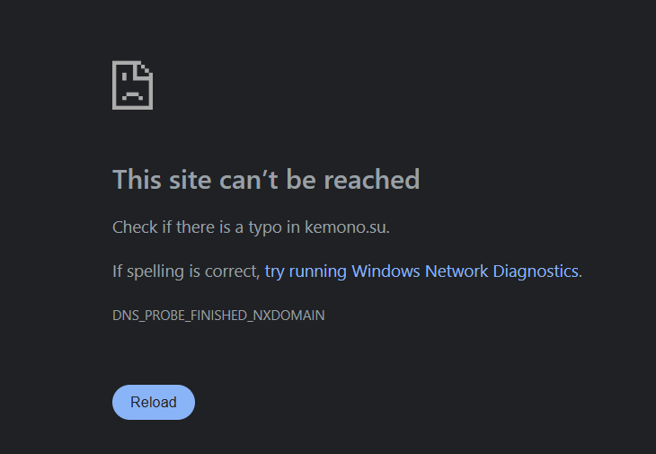 Kitty_DontShare's tweet photo. @not_tonella @forbe_1 @frozenpandaman is it still working for you? because no matter what i do this is all i see. i even have it saved as a google shortcut and the fox head icon isn't even showing up anymore. https://t.co/uIEiX6gKOf