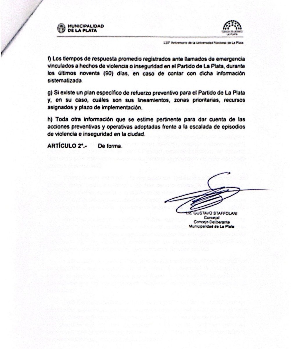 Desde <a href="/ucr_lp/">UCR La Plata Oficial</a> queremos que la Provincia explique qué está haciendo en materia de prevención en La Plata. Queremos datos concretos sobre patrullaje, móviles, operativos, tiempos de respuesta y coordinación con el Municipio. La Plata no puede naturalizar el miedo.