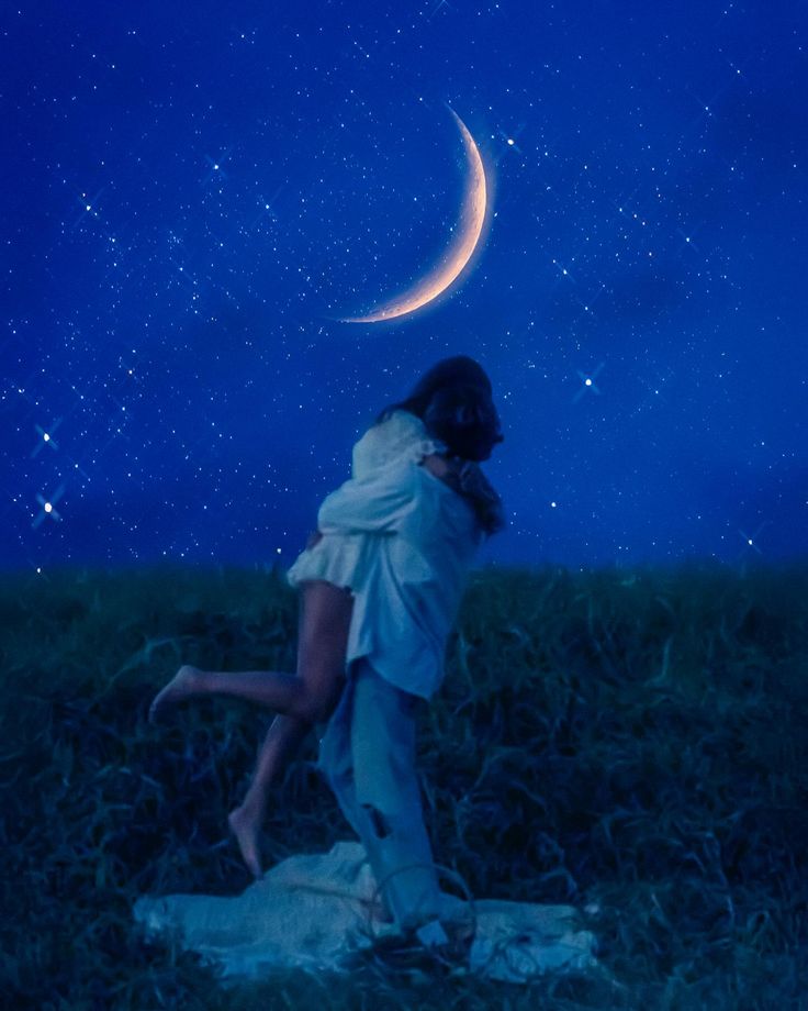 "The stars are jealous because you shine brighter than them."