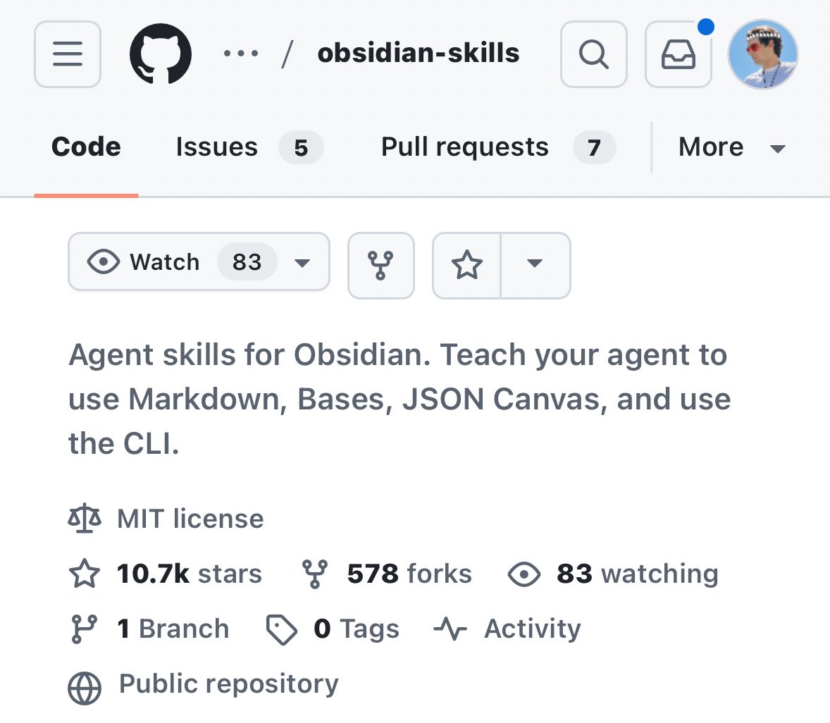 this Obsidian + AI is the new hot combo.
few people know that the CEO of Obsidian <a href="/kepano/">kepano</a> has made multiples skills for Claude Code and Codex that you can use right now both for your codebase and your personal vault.
