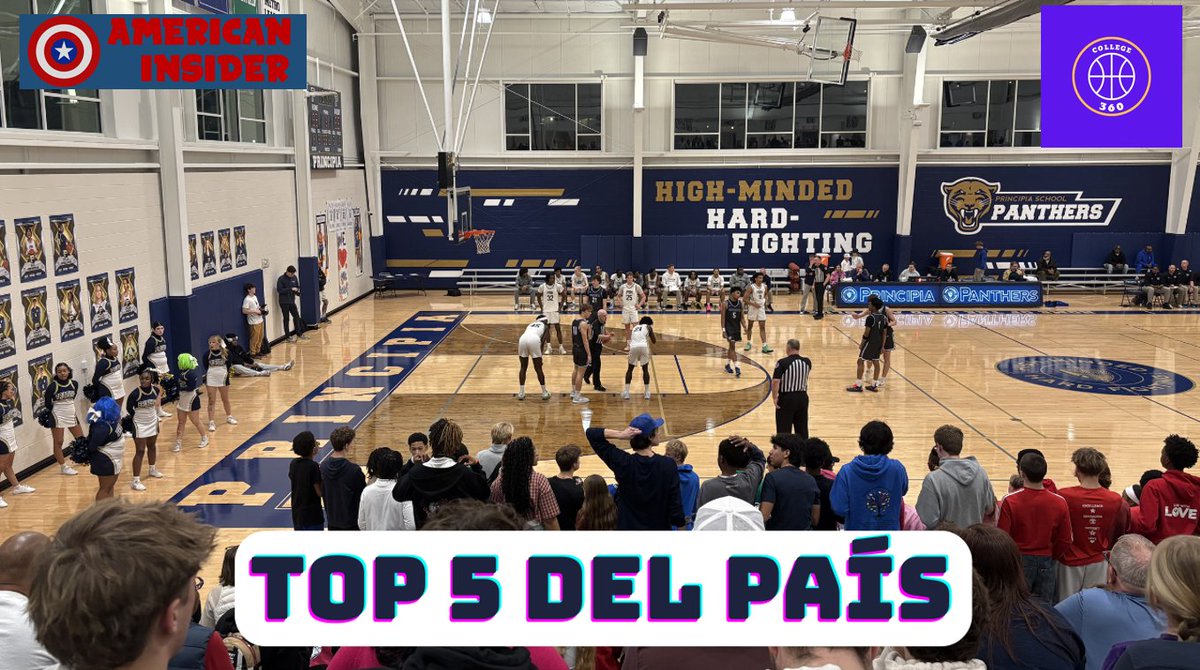 🚨 AMERICAN INSIDER 🚨

El #5 instituto de baloncesto de TODO Estados Unidos… y hemos estado dentro 🇺🇸🏀

Los American Insiders visitan Principia High School y lo que encontramos es puro nivel NCAA.

Ambiente muy Friday Night Lights… en baloncesto.

📺 youtube.com/watch?v=J3BoNb…