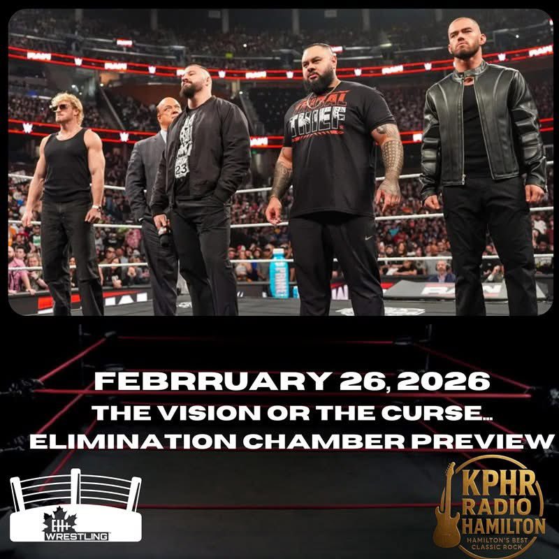 Boris, Hutch &amp; Ron chat about the curse that is happening in WWE with The Vision + WHATS IN THE BOX?!?!? And an Elimination Chamber preview

ehplusproductions.com/podcast/eh-wre…

#WWE #wweraw #Podcast #ProWrestling #AEW #AEWDynamite #WWEChamber