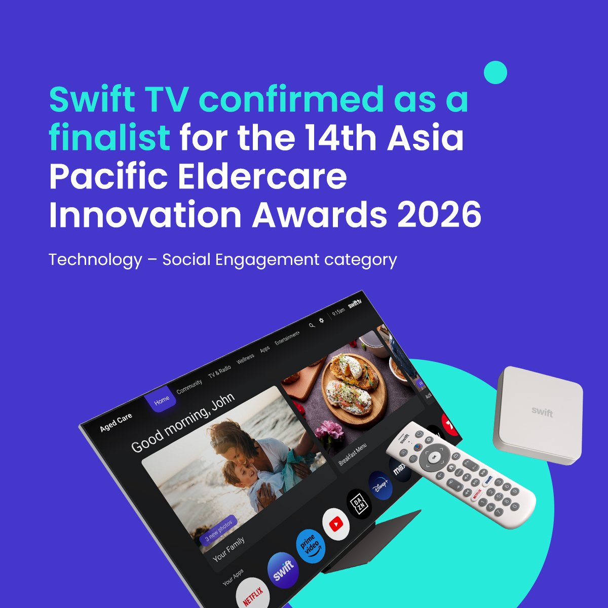 Swift TV tweet media