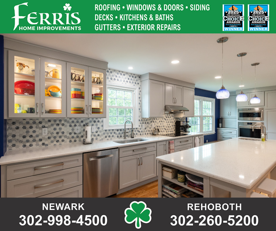 A kitchen designed for everyday living — and every gathering in between. Ferris makes it happen.

#Kitchen #KitchenRemodeling #HomeImprovement