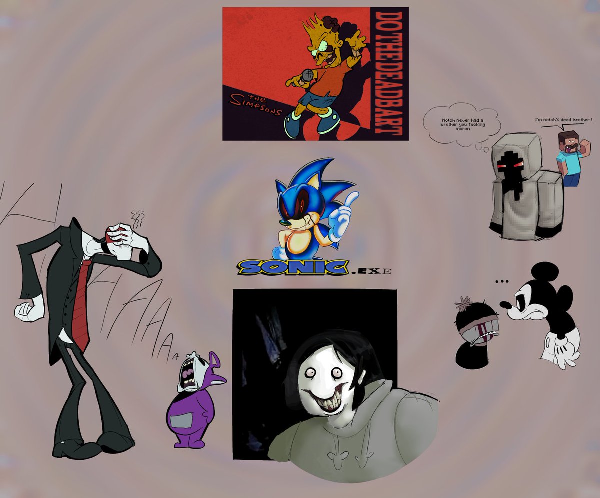 Creepypastas doodles !! #creepypasta