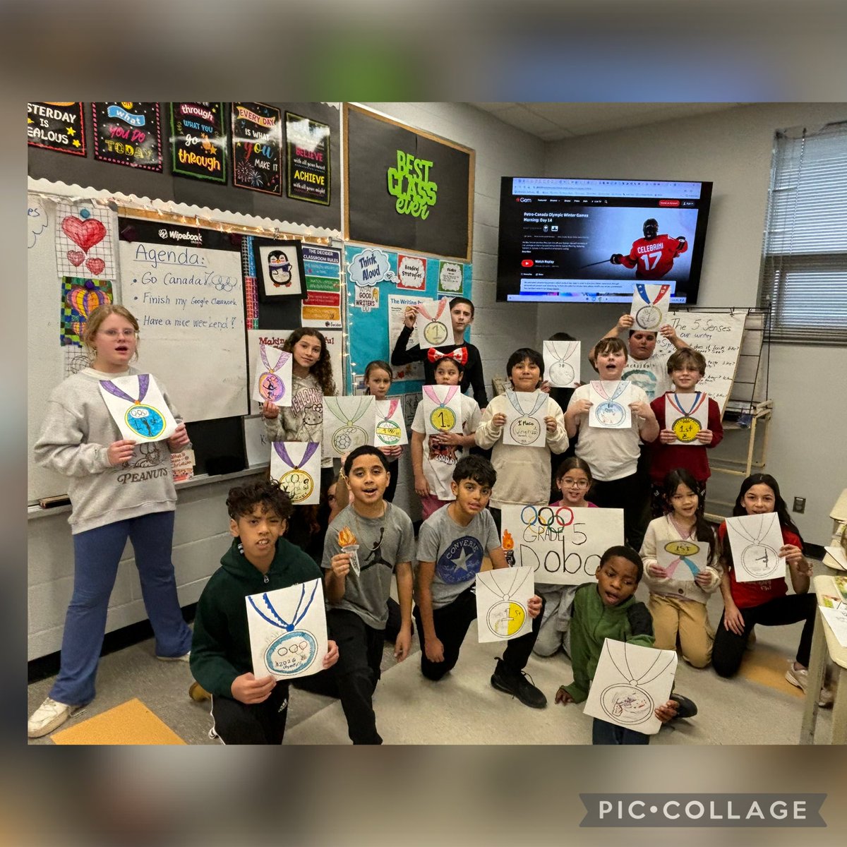 Last Friday, our grade 6 classes organized an amazing day - The St. Christopher Olympic Games! Captured here is Ms. Dobos’ class enjoying their fun day!