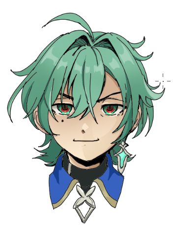 He has de dead eyes of a shark