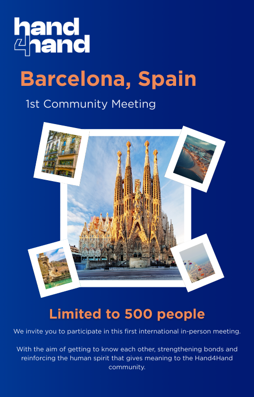 Hand4hand_Asia's tweet image. Barcelona 2026 · Hand4Hand Meeting 😎🇪🇸

Participate, activate your community, and meet the requirements to be part of the meeting in Barcelona.

#Hand4Hand #ActiveCommunity #Leadership #Web3 #Barcelona2026