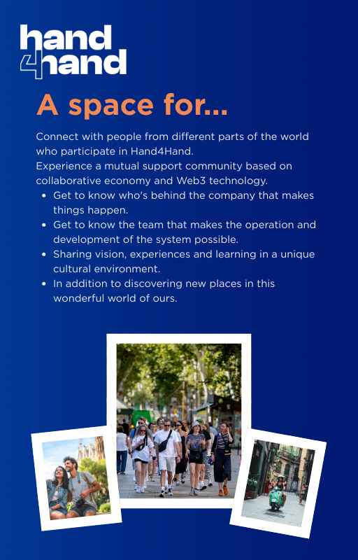 Hand4hand_Asia's tweet image. Barcelona 2026 · Hand4Hand Meeting 😎🇪🇸

Participate, activate your community, and meet the requirements to be part of the meeting in Barcelona.

#Hand4Hand #ActiveCommunity #Leadership #Web3 #Barcelona2026