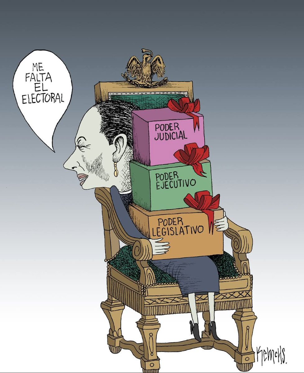 RII1783575's tweet photo. @LuisaAlcalde @Claudiashein OJO aquí solo vemos cómo al pueblo se le despoja de su democracia y sus instituciones.

Y vemos cómo Claudia sheinbaum y morena se están quedando con todo el control y el poder absoluto 
Algo así como lo que hicieron Hugo Chávez y Nicolás Maduro en Venezuela https://t.co/bOapIsP8O8