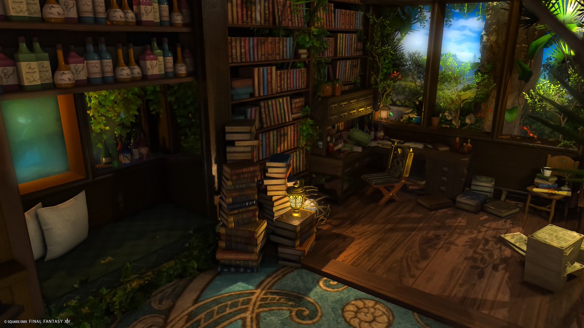 sgm_ff's tweet photo. 「ある晴れた日の作業部屋」

窓の外の景色というものを作ってみたかったのですᐠ( ᐛ )ᐟ…

SS等は、規約に反しない範囲でぜひ…🌱

🏷#Sig_housing
#FF14ハウジング  #FF14Housing
▷▶︎▷住所はリプに続きます https://t.co/lZKPcgfz1z