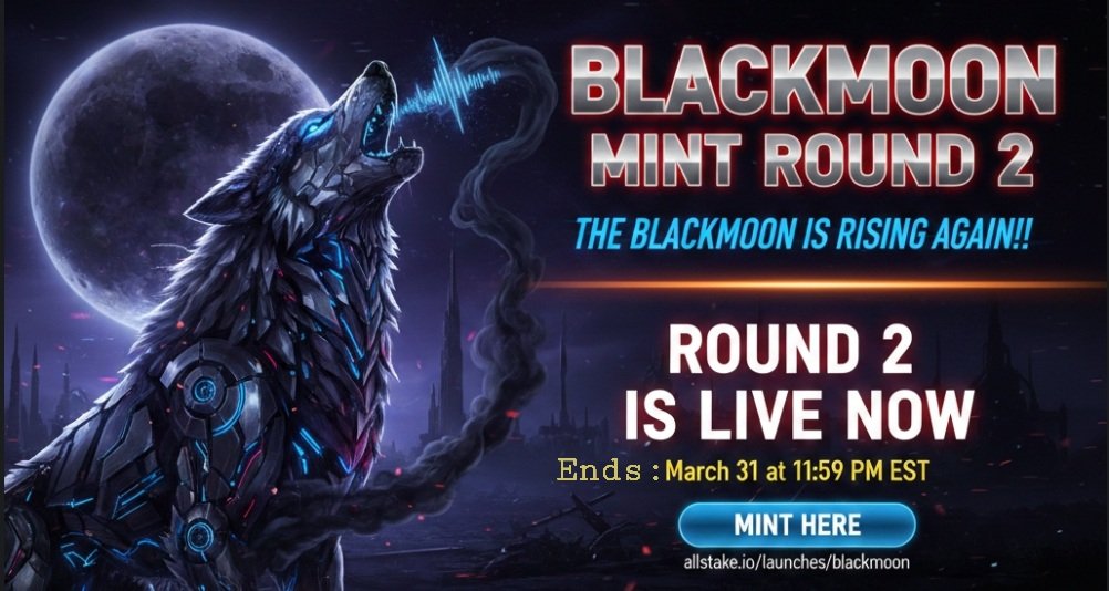 Hey #CroFam

The <a href="/BlackMoonCRO/">Black Moon</a> Mint-2  Showdown is Live! The smoke from Round 1 has barely cleared, but the horizon is already glowing.

Started Already, Ends on 31 March 2026!

How to win, simple goal!

1️⃣ Mint possible many Blackmoon NFTs.
2️⃣ Get to the Top 5 of Leaderboard.
3️⃣