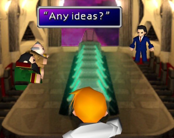 Spy-D‼️| FF7: Dirge of Cerberus tweet media