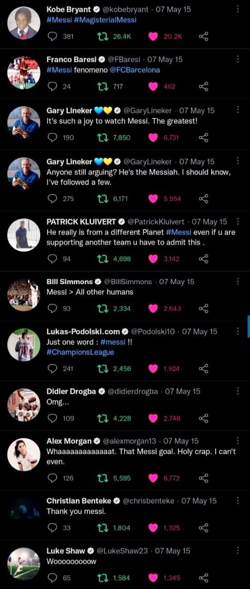 You had to be there.