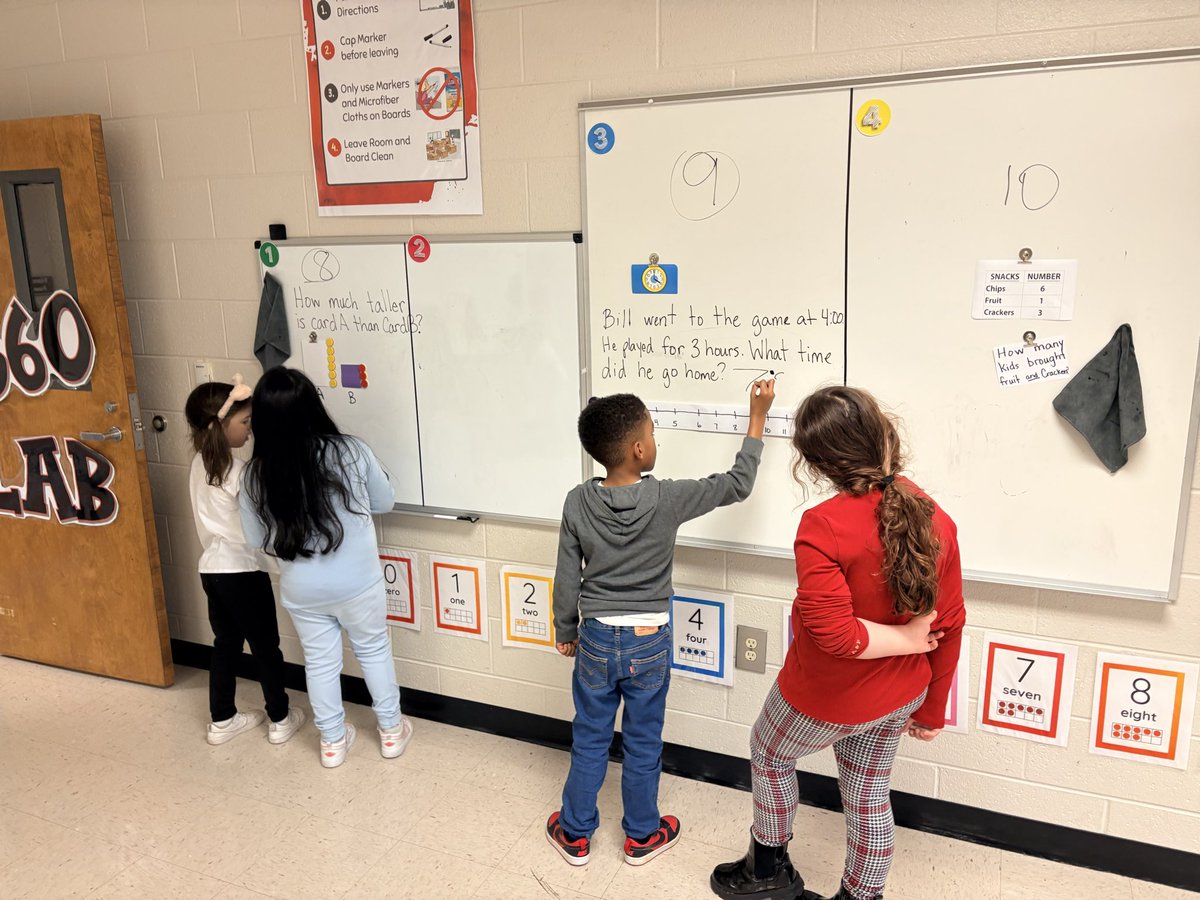 brewaiva's tweet photo. 360 Lab for some math practice! Students loved moving and working. @PickettsMillES https://t.co/UjTdWfCf3Q
