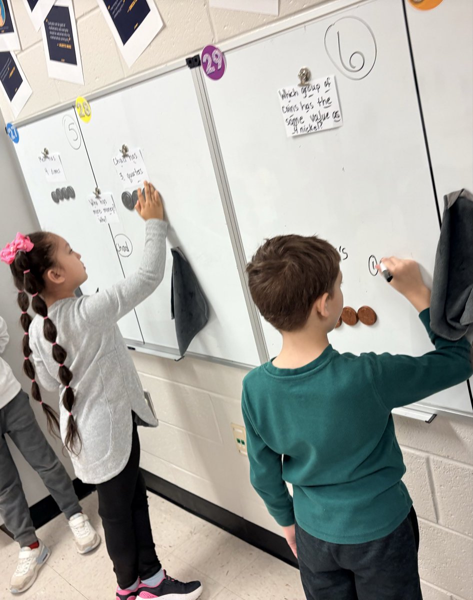 brewaiva's tweet photo. 360 Lab for some math practice! Students loved moving and working. @PickettsMillES https://t.co/UjTdWfCf3Q