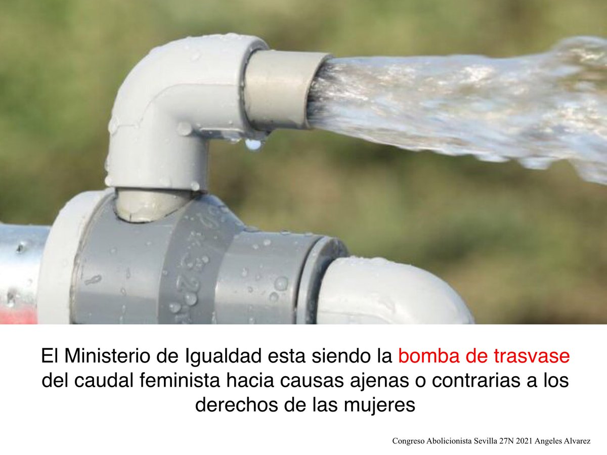 Esta diapositiva es de 2021, y explica a través de una imagen como estaba operando Podemos. Mi diagnóstico era muy certero.