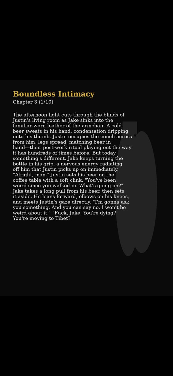 cplesofxpromos's tweet photo. Chapter preview! This one is so 🌶️ 🥵 #spicycontent #shortsmutstories #Smut #NSFW https://t.co/nSIMTqZdpn