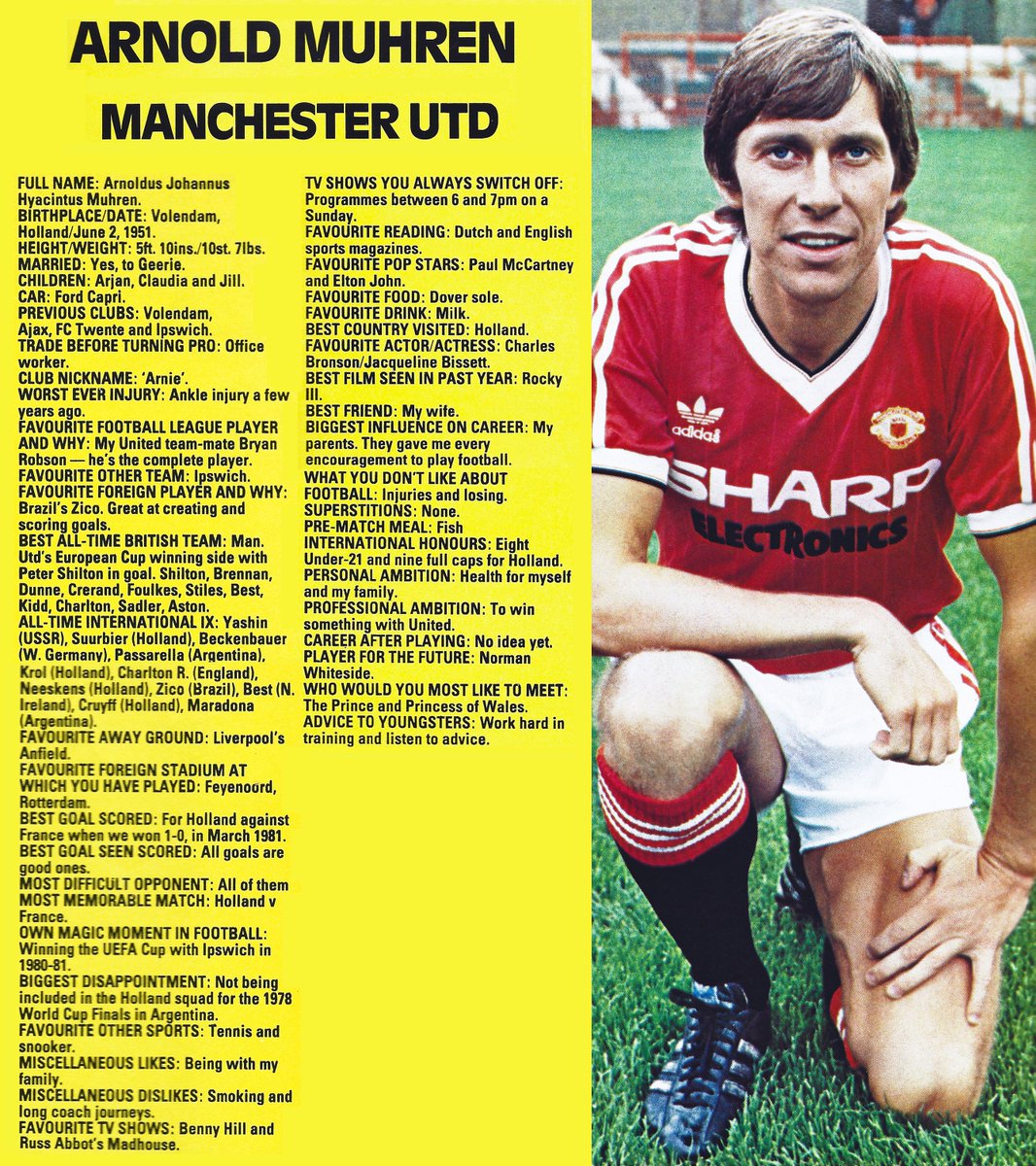 One Norman Whiteside tweet media