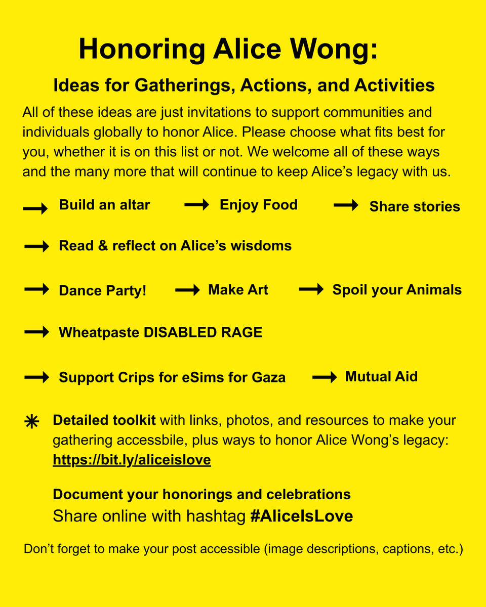 Alice Wong tweet media