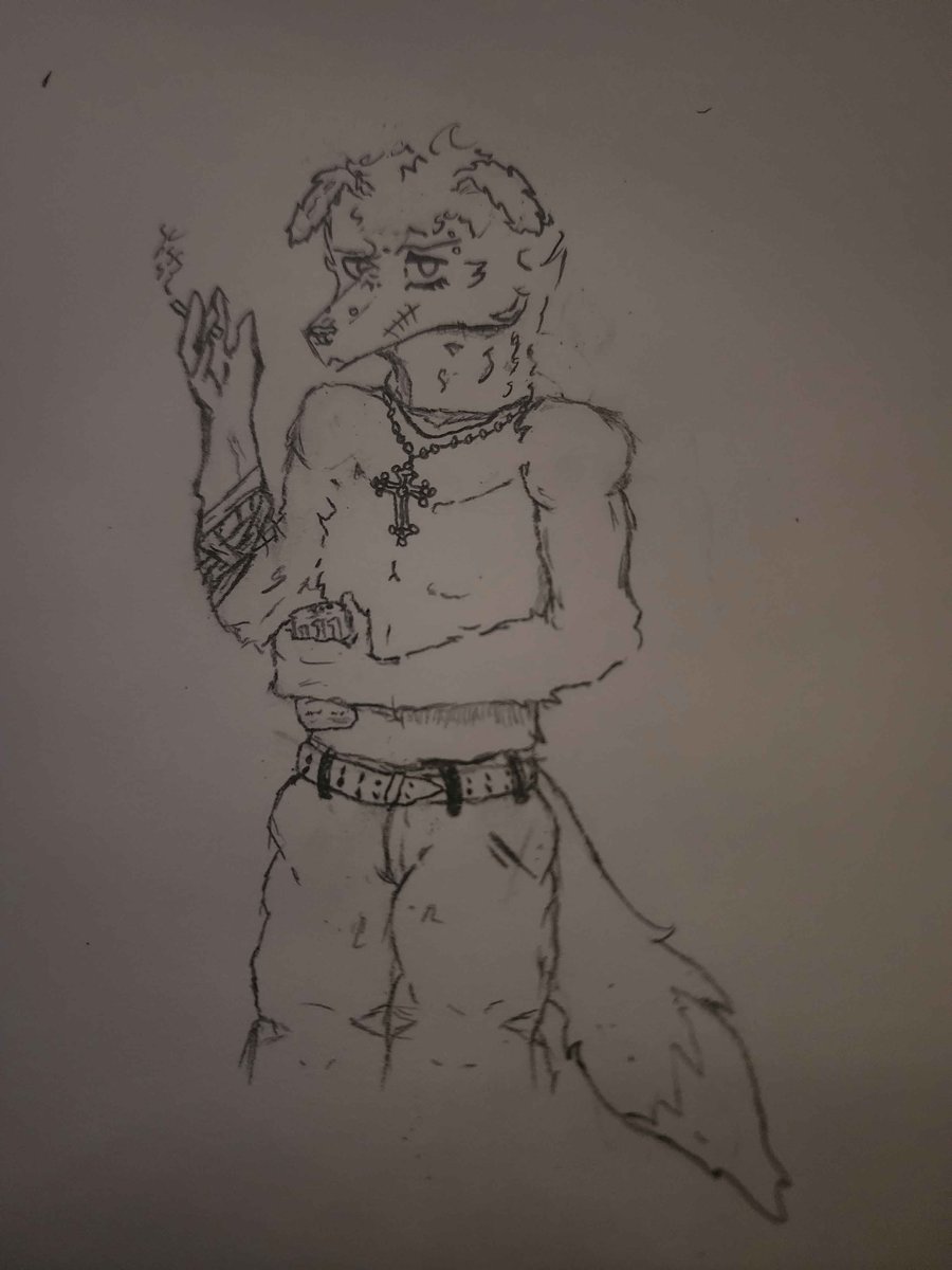 First Time Drawing A Furry...