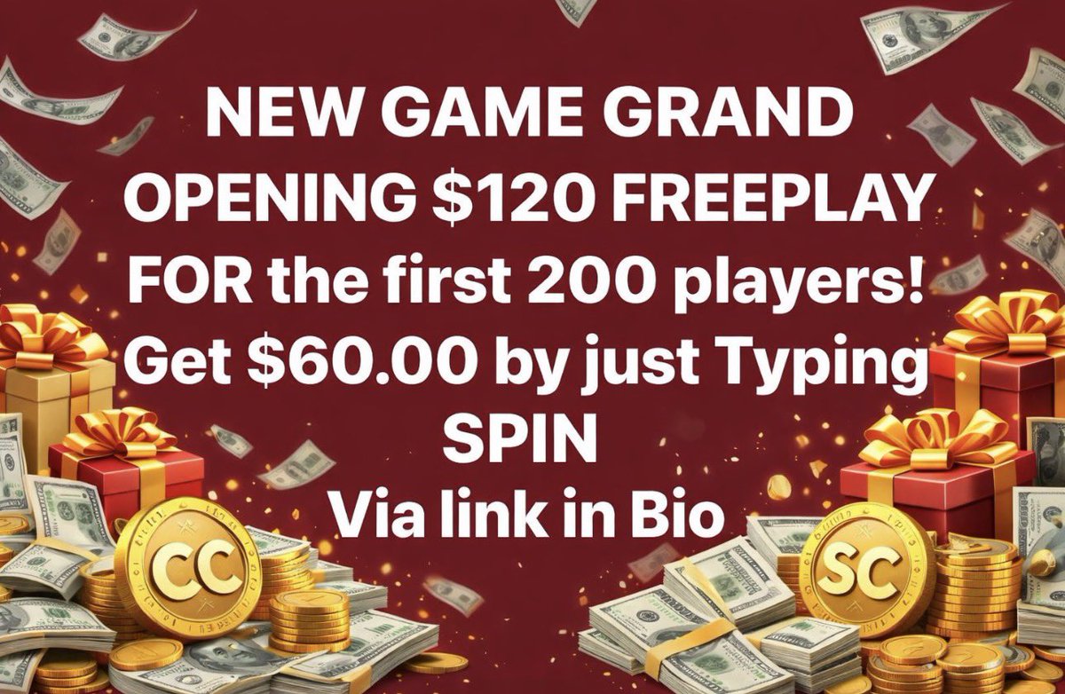 CrownCoins Casino Bonus tweet media