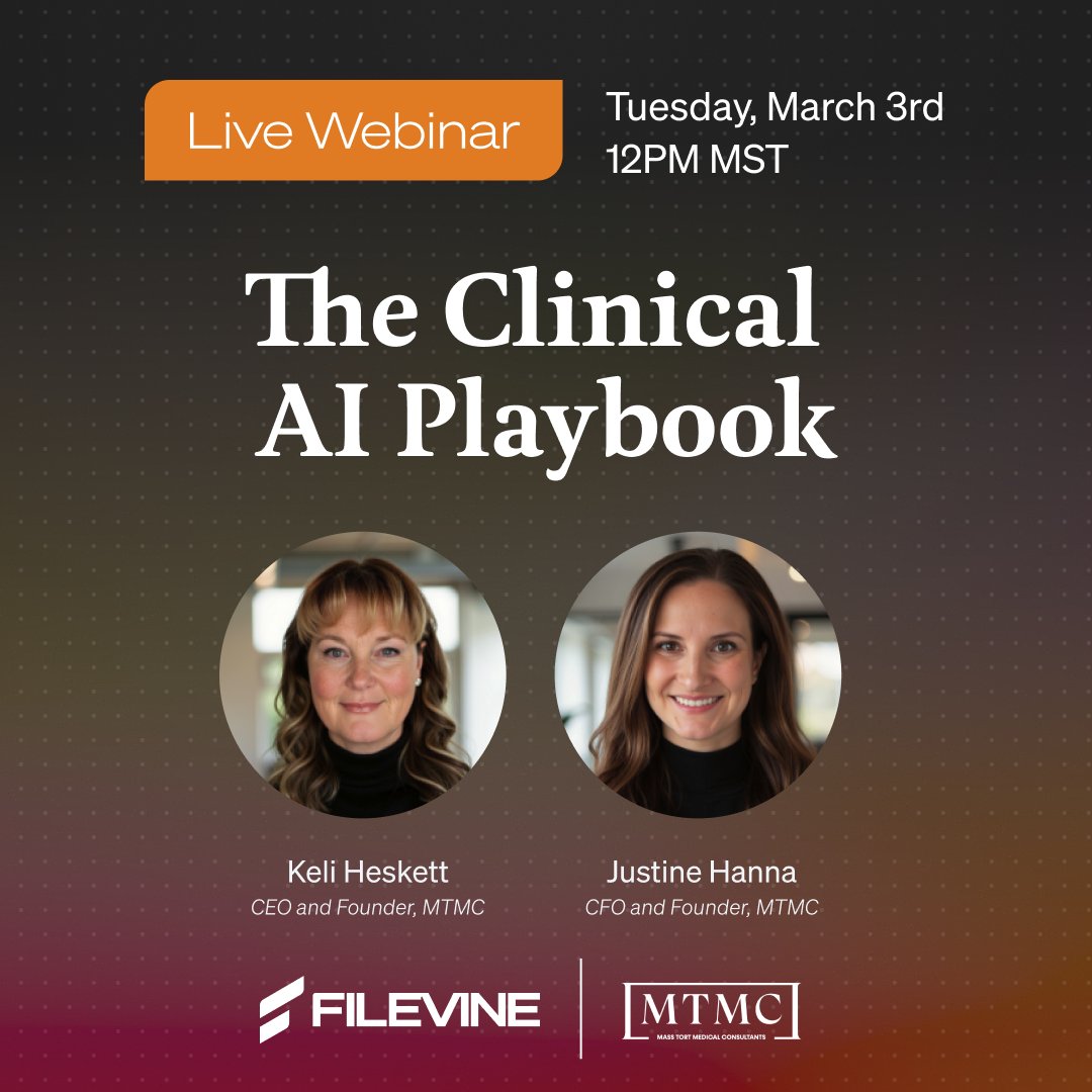 Filevine tweet media