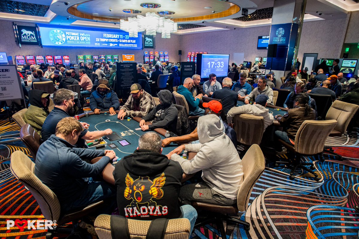 MGM National Harbor Poker tweet media