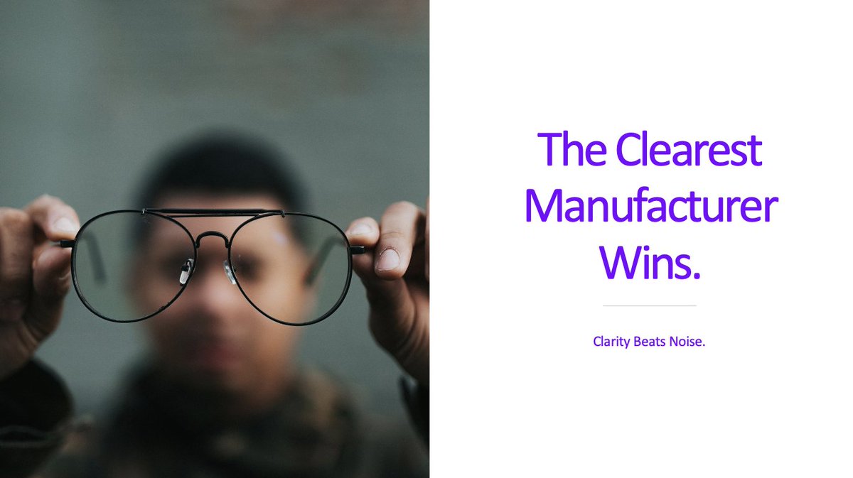 Marketing is not social media.

It’s everything that makes it easy for the right customer to choose you.

Join me at 10am on the Skills Stage @msc_event  Newport ICC to learn about a practical framework for marketing a manufacturing business.

manufacturingexpowales.com

#WMS2026
