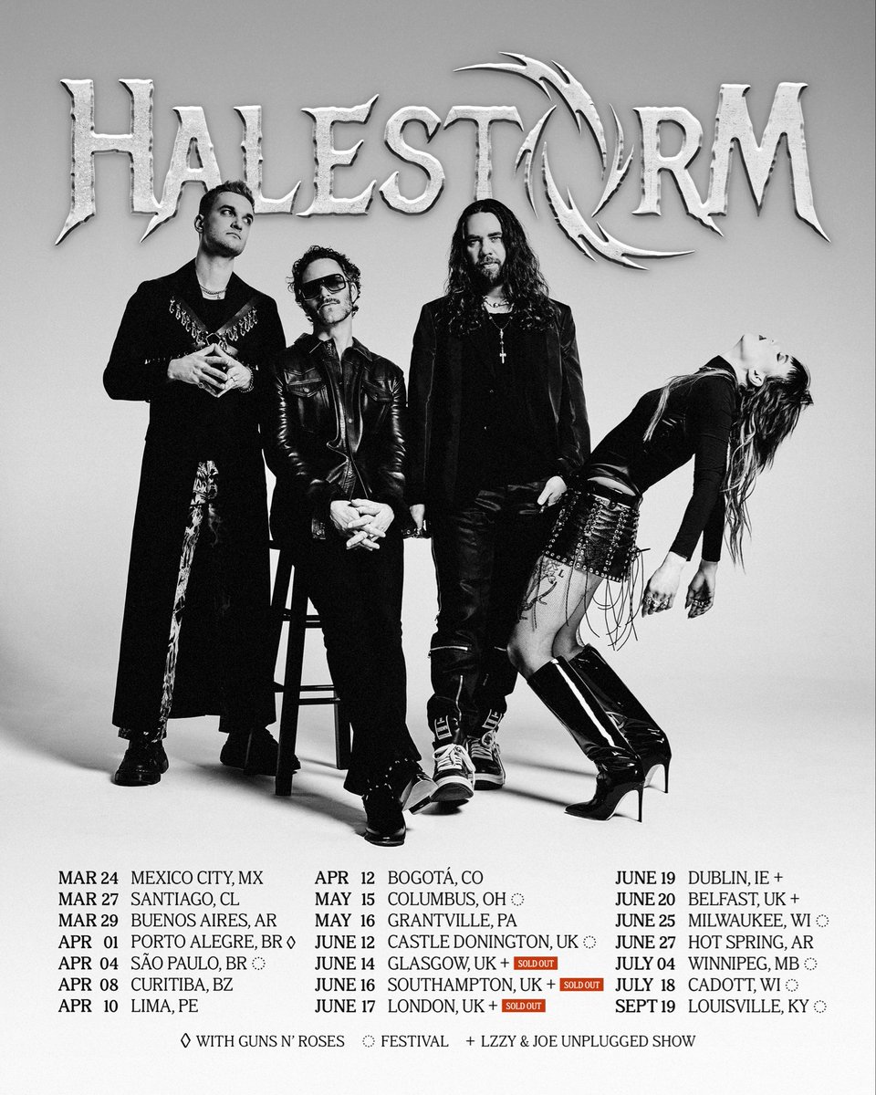 Halestorm tweet media