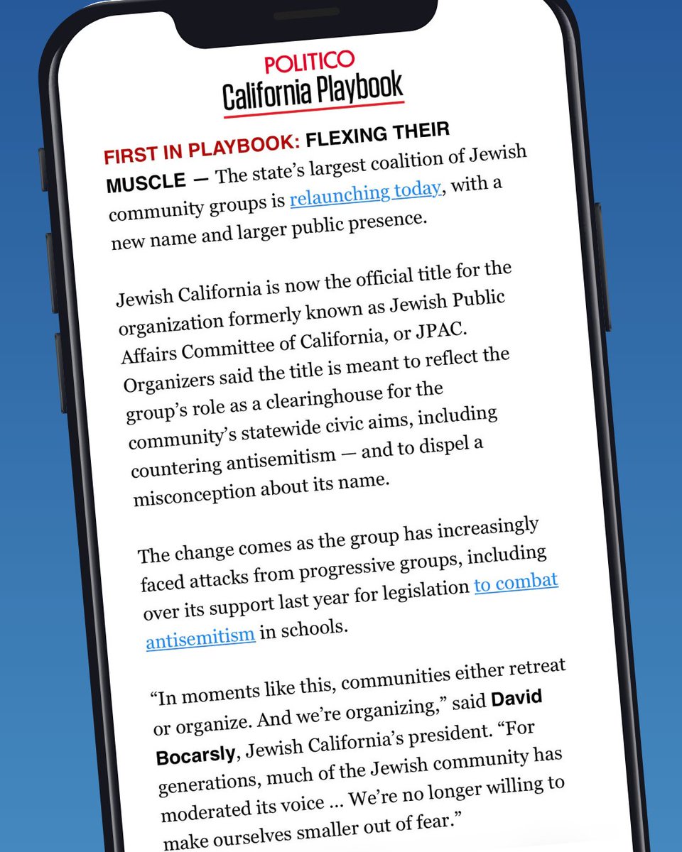 Jewish California (formerly JPAC) tweet media