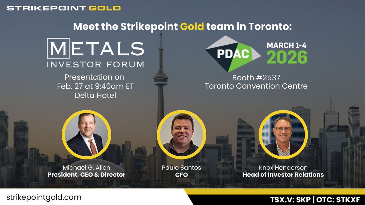 Strikepoint Gold Inc tweet media