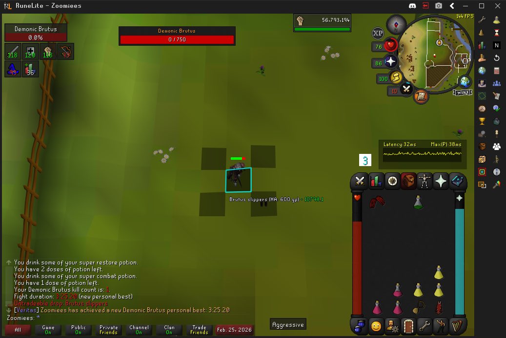 zoomiewoomies's tweet photo. Day 1 Beef pet and Demonic Brutus completed 🐮 https://t.co/DL0BQWmzXG