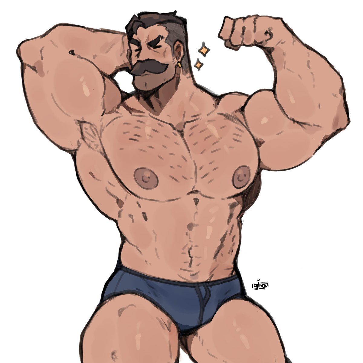 graysheartart's tweet image. lash deadlock sketch