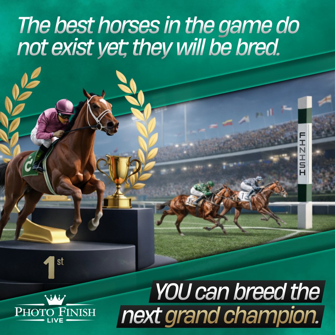 Photo Finish™ LIVE 🐎 Virtual Horse Racing tweet media