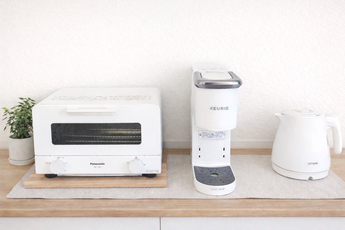 おはキューリグ☕️🫖🍵 今日もKB-01が可愛いです。横幅10センチで